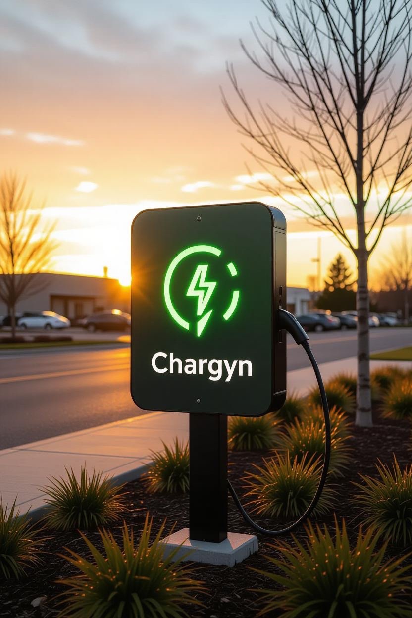 Chargyn commercial fast-charging site